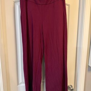Dear Scarlett Pants in Deep Wine